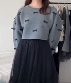 GRL リボンニットトップスのサムネイル