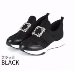 Vivianビジュー厚底スニーカーのサムネイル