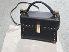 CELFORD セルフォード リュタン ビジュースタッズポシェット ブラック