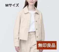 無印良品 MUJI 木の実から作ったカポック混シャツジャケットのサムネイル