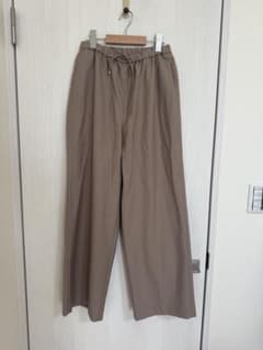 ワイドパンツ green label relaxing ベージュ Mサイズのサムネイル