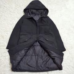 未使用級 42 ポールスミス ウール 切替 ダウンコート 大きいサイズ