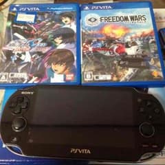 PS VITA(旧型) メモリーカード4GB＋カセット2個付き！psvitaのサムネイル
