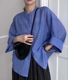 新品未使用】CFT. ライクスラブワイドスリーブSH ブルー - メルカリ