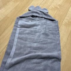 今治タオル フード付きおくるみ グレーのサムネイル
