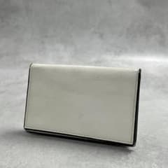 Valextra レザー ホワイト 名刺入れ 9583 - メルカリ