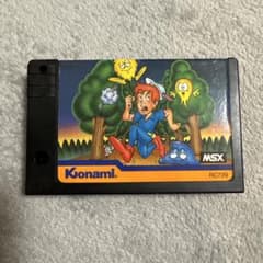 Konami RC729 MSX 게임 소프트 패미콘 피포르스 정크품