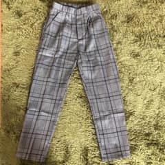 テーパードパンツ ギンガムチェックLのサムネイル