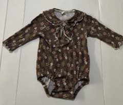 & mignon 花柄ロンパース 80のサムネイル