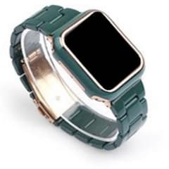 38/40/41mm アップル ウォッチ プラスチック バンド　グリーンのサムネイル