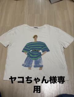 イラストプリント 半袖Tシャツ 2枚セットのサムネイル