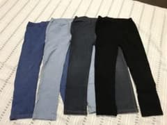 まとめ売り【110センチ】ユニクロ　レギンスパンツ（おまけ付）のサムネイル