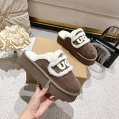 UGG ブラウン 厚底クロッグサンダル 23cm＃37 - メルカリ