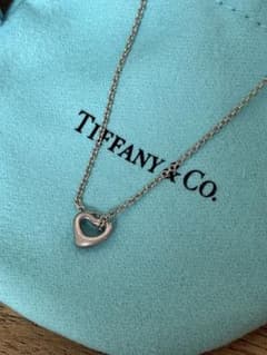 Tiffany ティファニー オープンハート ネックレス ミニ シルバー 925のサムネイル
