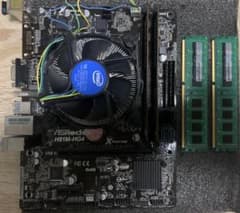 マザーボード + メモリ16gb+GPU1060+cpui7-4790セット！ Corei7 4790 16GB H81M マザーボード セット+おまけ - メルカリ