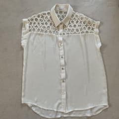 シフォンノースリーブシャツのサムネイル
