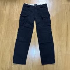 ALPHA アルファ カーゴパンツ ブラック Lサイズのサムネイル