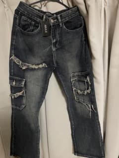 ARULE ダメージ加工 デニムパンツのサムネイル