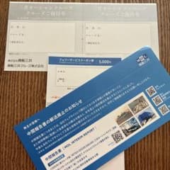 三井オーシャンクルーズ優待券のサムネイル