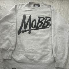 MOBB. グレー ロゴスウェット M - メルカリ