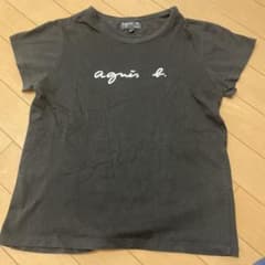 agnes b. ロゴTシャツ ブラック サイズ3のサムネイル