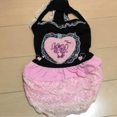 お値下げしました。犬服 ピンク ワンピース 新品未使用 2号ロングのサムネイル