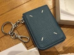 【新品未使用】恵比寿店購入　メゾンマルジェラ 財布　キーリング　ケース 新品未使用】恵比寿店購入 メゾンマルジェラ 財布 キーリング コイン
