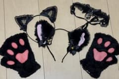 黒猫 コスプレ 衣装セットのサムネイル