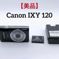 美品】Canon IXY 120 PC2048 デジタルカメラ ブラック - メルカリ
