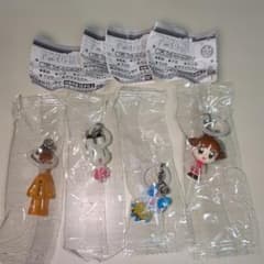[新品・未開封] アニマル横町　めじるしアクセサリー　 セミコンプ 4点セットのサムネイル