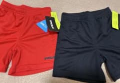 TEZLA ハーフパンツ 2枚セット レッド ブラックのサムネイル