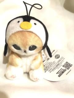 mofusand/海の生き物にゃん/マスコットぬいぐるみ/ぺんぎんにゃんのサムネイル