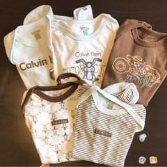 カルバンクライン肌着6-9m 5枚セット！！のサムネイル
