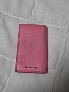 BALENCIAGA　三つ折りキーケース　ピンク - 4