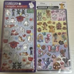 [正規品][ディズニー][値下げ交渉]ボンボンドロップシール 2枚のサムネイル