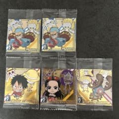 ONE PIECE 25周年レアステッカー 5枚セットのサムネイル