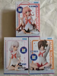 ぬきたし THEANIMATION ちょこのせ プレミアムフィギュア 3種セット