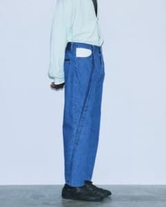 stein RECONSTRUCTION DENIM JEANS INDIGO - メルカリ