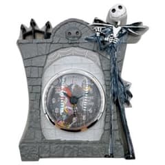 極美品】 ナイトメアビフォアクリスマス 置き時計 ジャック ディズニー