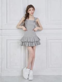 Darich フードスウェットプリーツミニワンピース - メルカリ