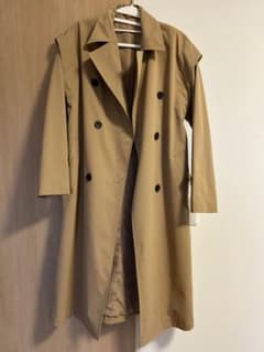 GU 2wayトレンチコート ベージュ XS
