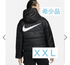 Nike ブラック ダウンコート フード付き Nike ブラック ダウンジャケット フード付き xxlサイズ - メルカリ
