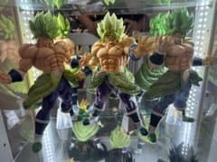 ドラゴンボール 希少黒髪ブロリー 2体とスーパーサイヤ人ブロリー2体