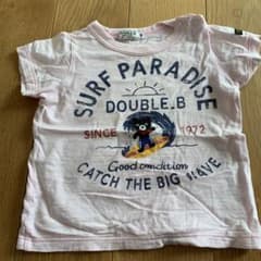 DOUBLE.B ミキハウス 半袖Tシャツ ピンク 80のサムネイル