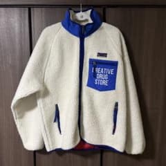 CreativeDrugStore フリース ボアジャケット　オフホワイトのサムネイル