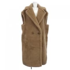 TEDDY テディ ジレ ベスト キャメル XS ファーベスト TEDDY テディ ジレ ベスト キャメル XS ファーベスト - メルカリ