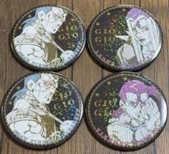ジョジョ ワールド ホログラム缶バッジ コレクション　ディアボロ　6個セット ジョジョの奇妙な冒険 ジョジョワールド 75mmホログラム缶バッジ