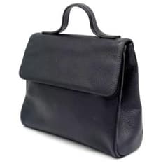 HENRY HIGH CLASS✨ハイクラス ハンドバッグ シボ革 ネイビー - メルカリ