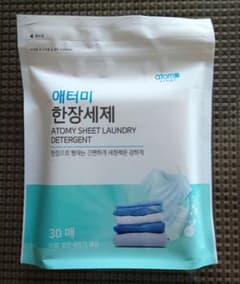 【新品・未使用・未開封品】アトミ　シート洗剤のサムネイル