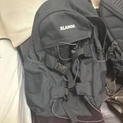 XLARGE ブラック バックパックのサムネイル